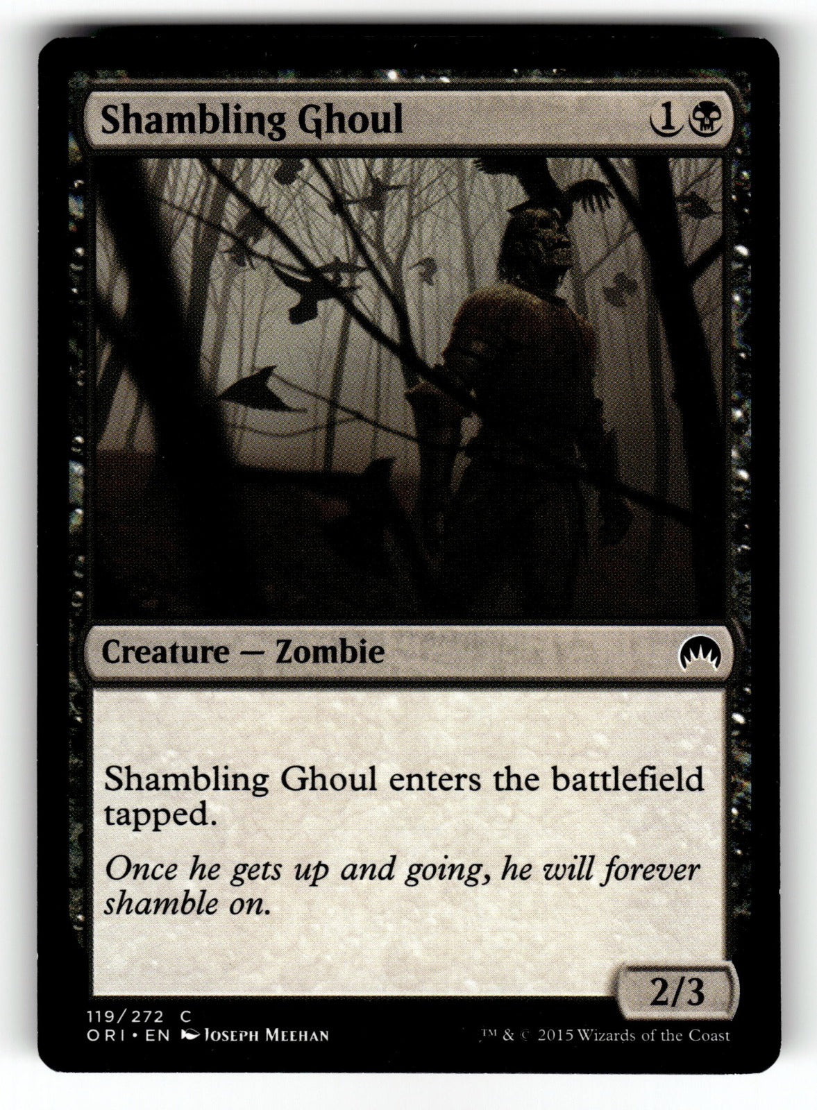 Shambling Ghoul – 119 ORI: Magic Origins C LP