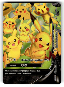 Pikachu V-Union – SWSH142 SWSD: SWSH: Sword & Shield Promo Cards Promo Holo LP
