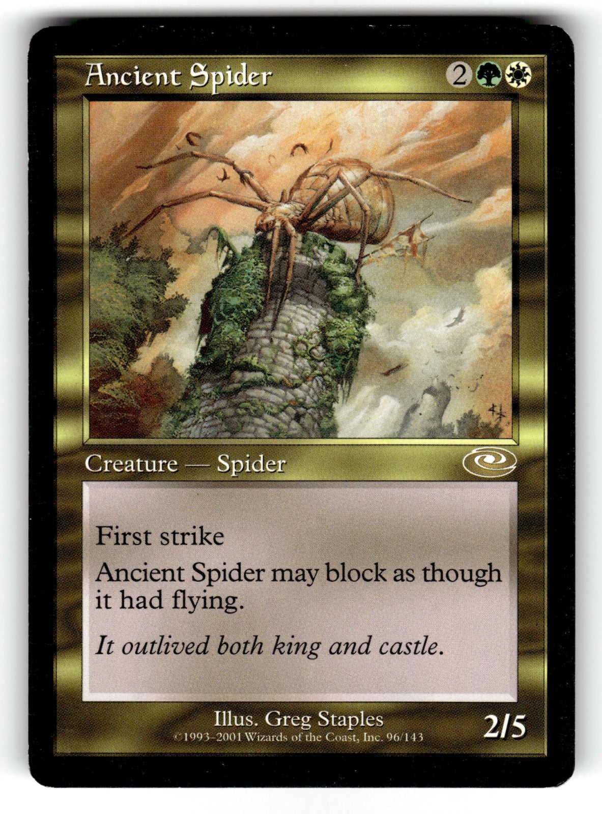 Ancient Spider – 96 PLS: Planeshift R NM
