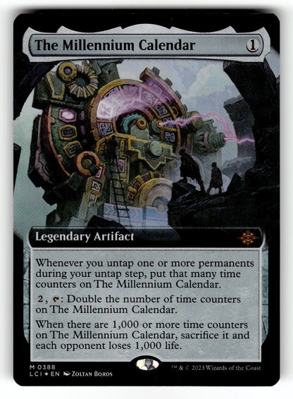 The Millennium Calendar (Extended Art) – 388 LCI: The Lost Caverns of Ixalan M Foil LP