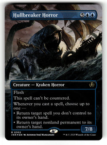 Hullbreaker Horror (Borderless) – 303 INR: Innistrad Remastered R Foil NM