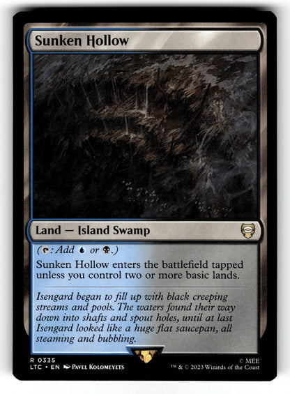 Sunken Hollow – 335 LTC: Commander: The Lord of the Rings: Tales of Middle-earth R NM
