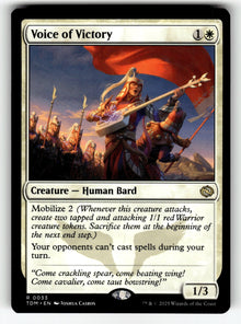 Voice of Victory – 33 TDM: Tarkir: Dragonstorm R NM