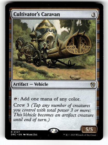 Cultivator's Caravan – 127 DRC: Commander: Aetherdrift R NM