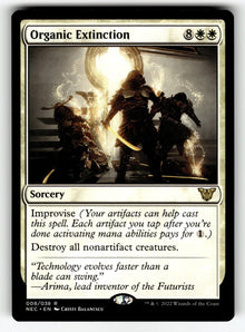 Organic Extinction – 8 NEC: Commander: Kamigawa: Neon Dynasty R NM