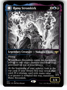 Runo Stromkirk (Showcase) () – 327 VOW: Innistrad: Crimson Vow R NM