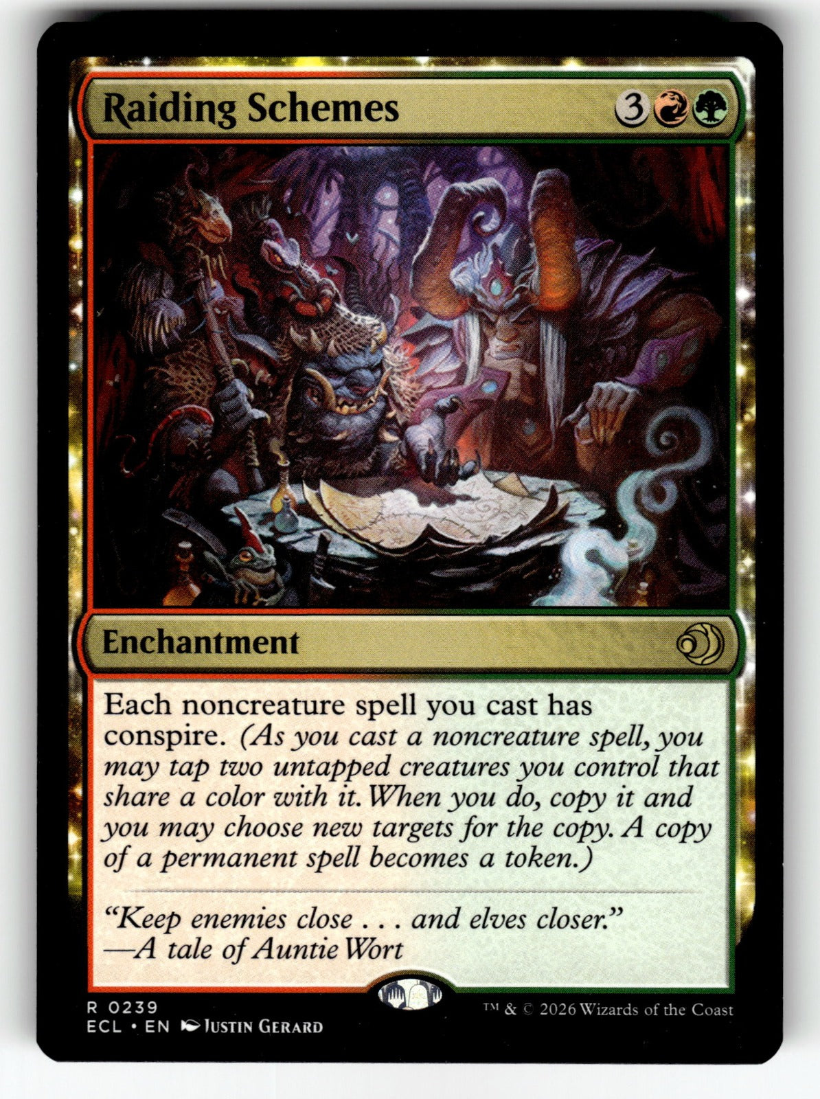 Raiding Schemes – 239 ECL: Lorwyn Eclipsed R NM