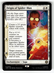 Origin of Spider-Man – 9 SPM: Marvel's Spider-Man R NM