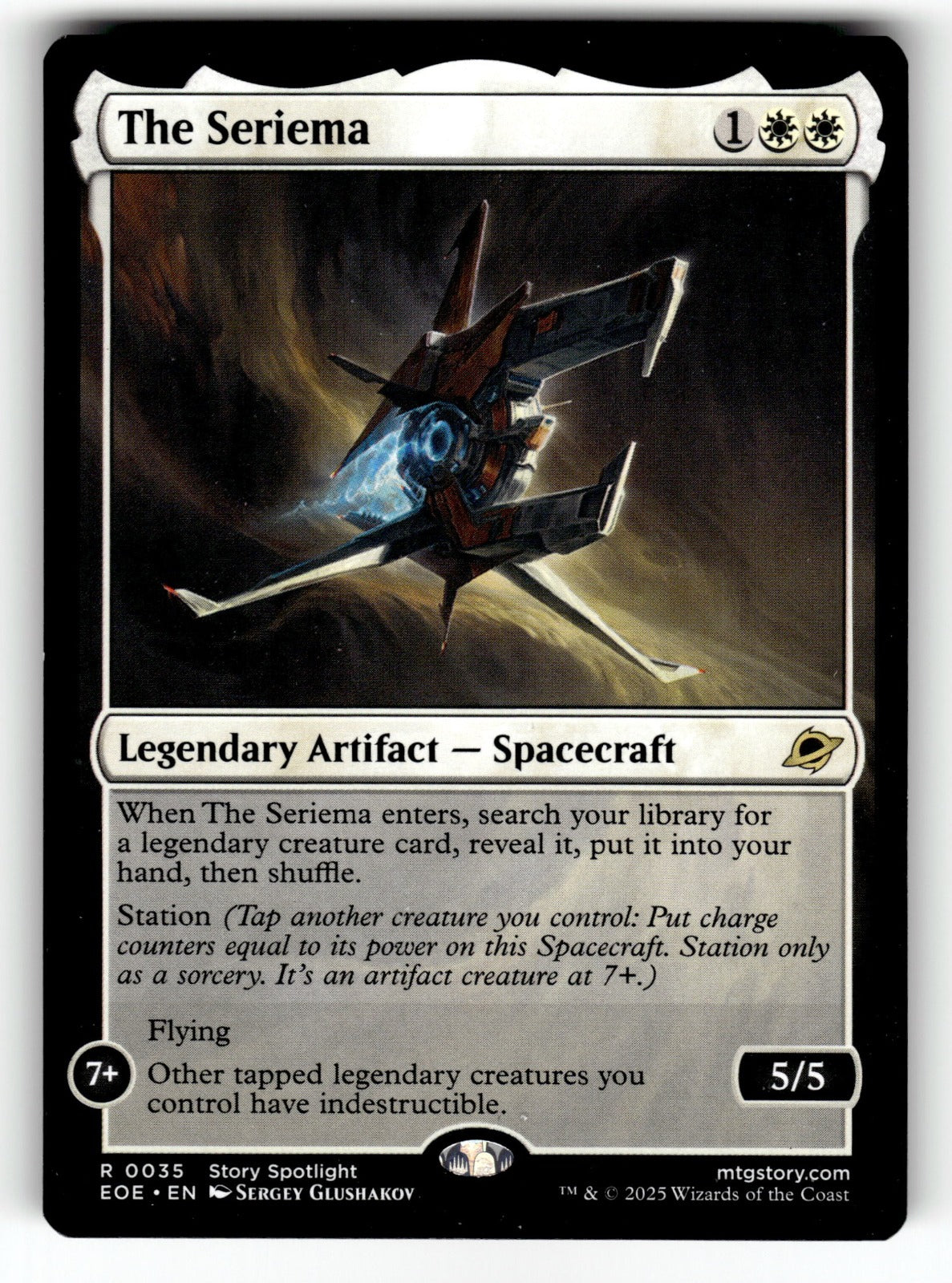The Seriema – 35 EOE: Edge of Eternities R NM