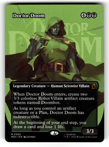 Doctor Doom (Borderless) () – 365 MSH: Marvel Super Heroes M NM