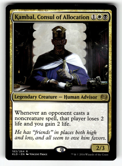 Kambal, Consul of Allocation – 183 KLD: Kaladesh R NM