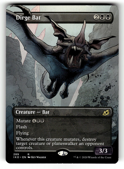 Dirge Bat (Showcase) – 289 IKO: Ikoria: Lair of Behemoths R LP