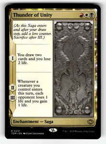 Thunder of Unity – 231 TDM: Tarkir: Dragonstorm R NM