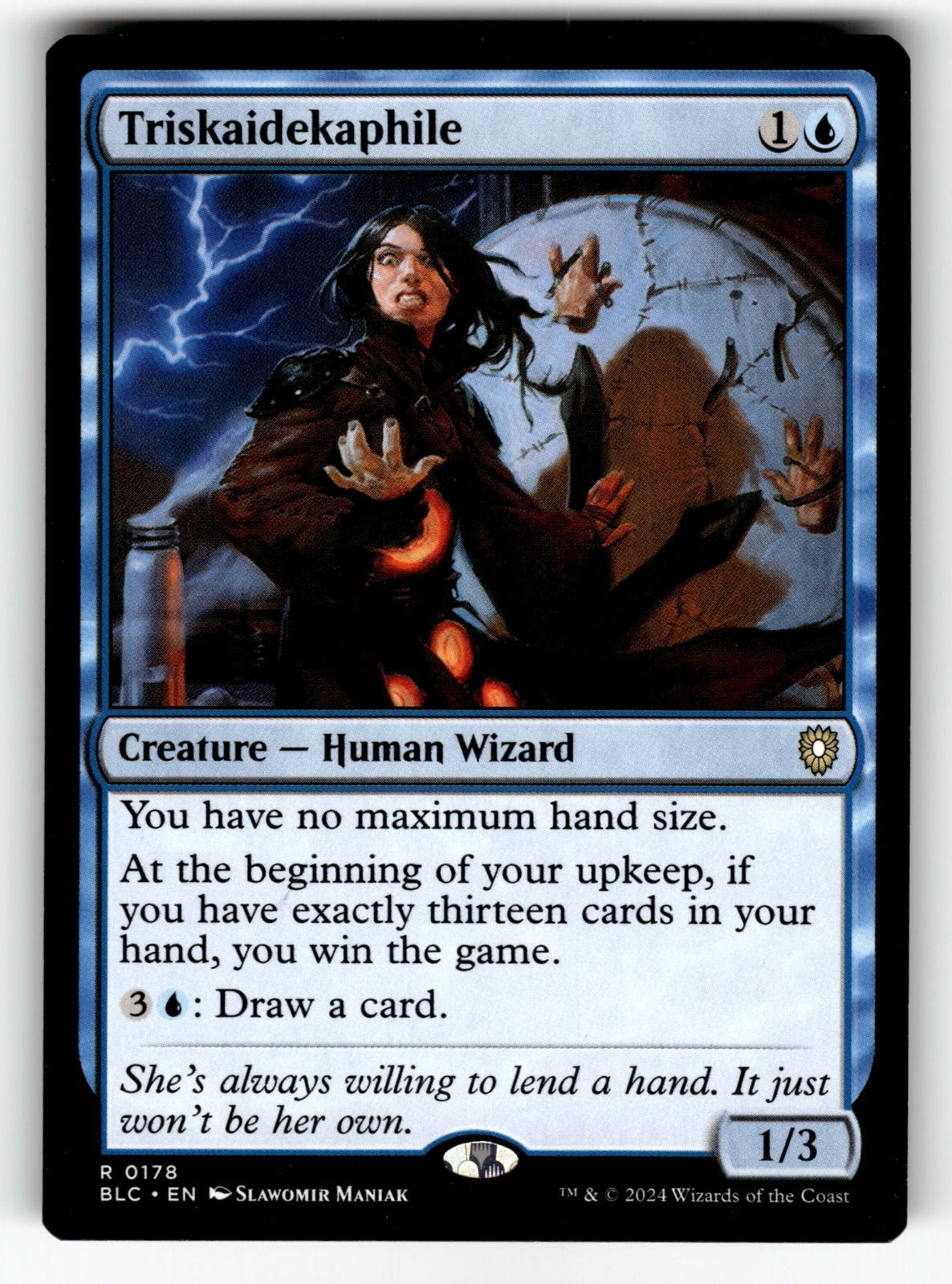 Triskaidekaphile – 178 BLC: Commander: Bloomburrow R LP