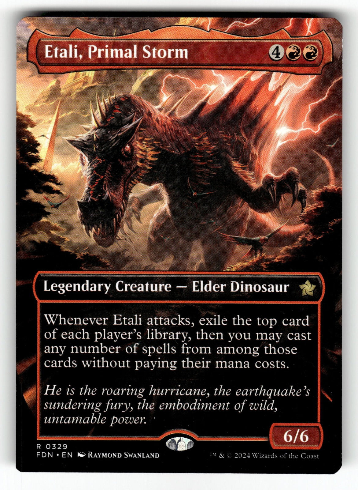 Etali, Primal Storm (Borderless) – 329 FDN: Foundations R LP