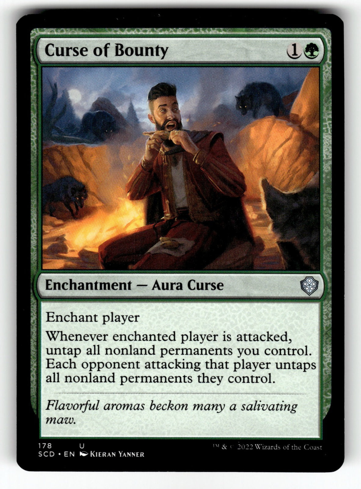 Curse of Bounty – 178 SCD: Starter Commander Decks U LP