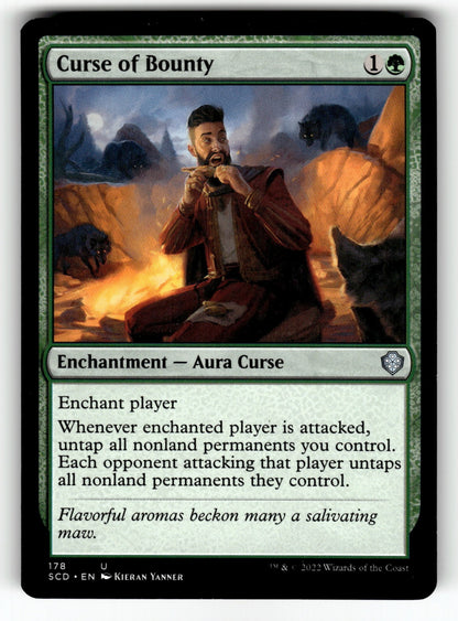 Curse of Bounty – 178 SCD: Starter Commander Decks U LP