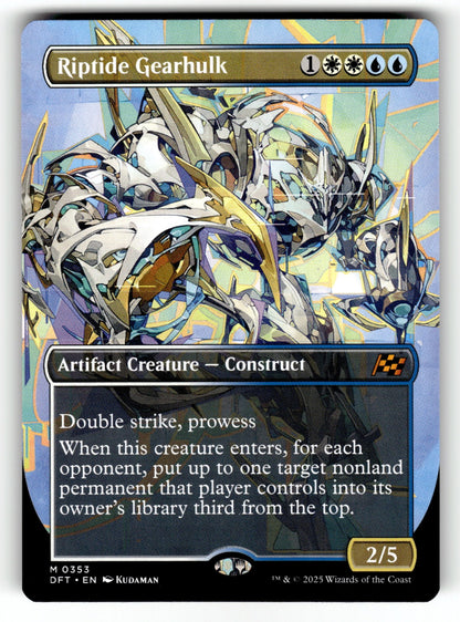 Riptide Gearhulk (Borderless) – 353 DFT: Aetherdrift M NM