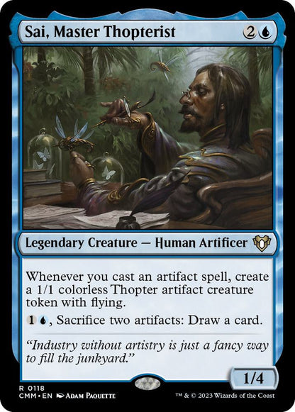 Sai, Master Thopterist – 118 CMM: Commander Masters R NM