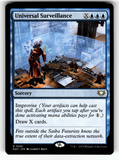 Universal Surveillance – 81 EOC: Commander: Edge of Eternities R NM