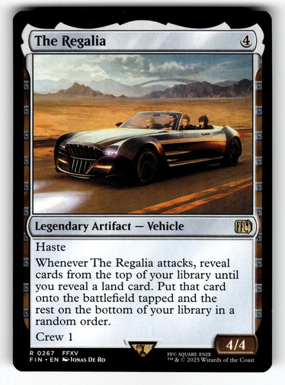 The Regalia – 267 FIN: FINAL FANTASY R NM