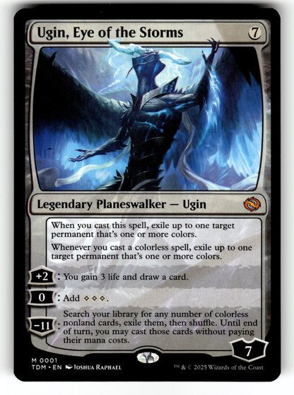 Ugin, Eye of the Storms – 1 TDM: Tarkir: Dragonstorm M NM