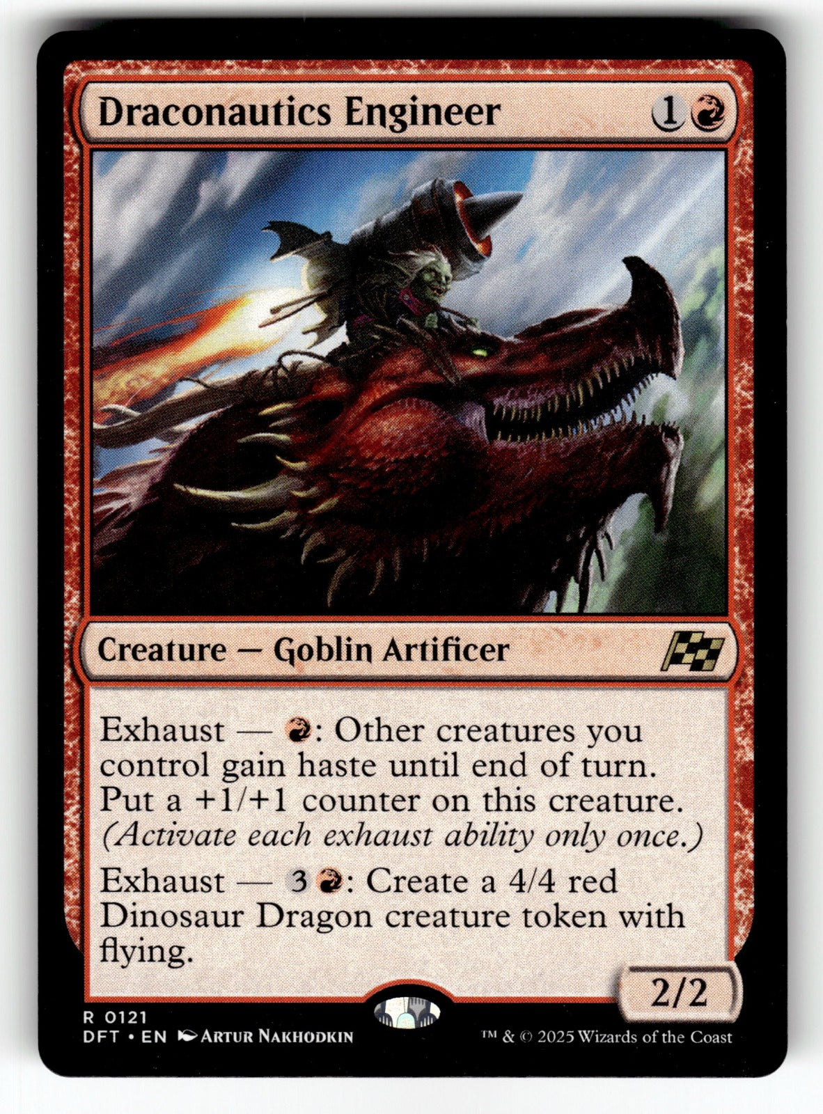 Draconautics Engineer – 121 DFT: Aetherdrift R NM