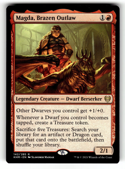 Magda, Brazen Outlaw – 142 KHM: Kaldheim R NM
