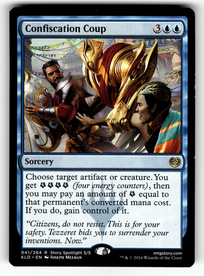 Confiscation Coup – 41 KLD: Kaladesh R LP