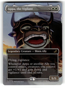 Appa, the Vigilant (Borderless) – 62 TLE: Avatar: The Last Airbender: Eternal-Legal R Foil NM