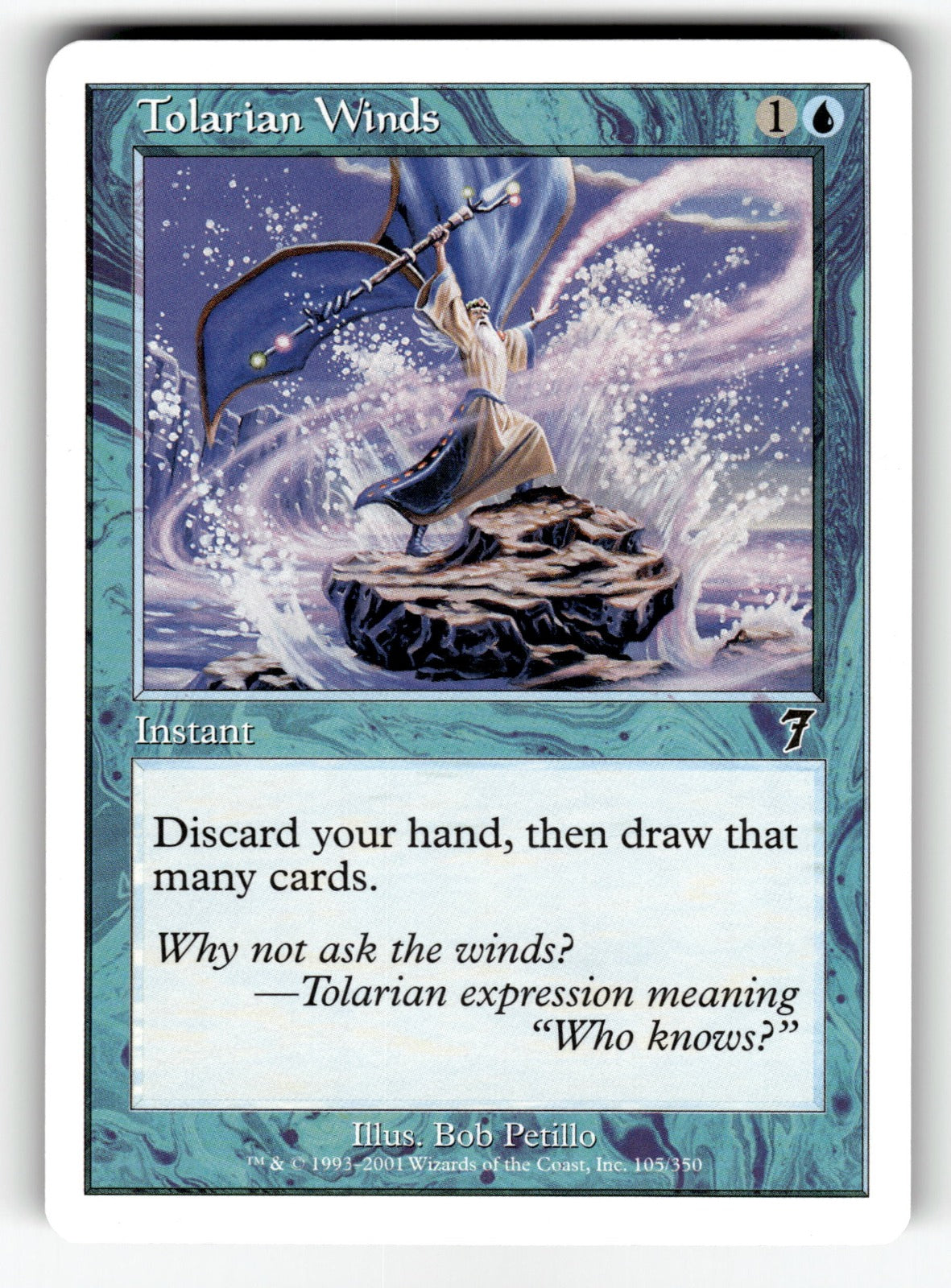 Tolarian Winds – 105 7ED: 7th Edition C NM