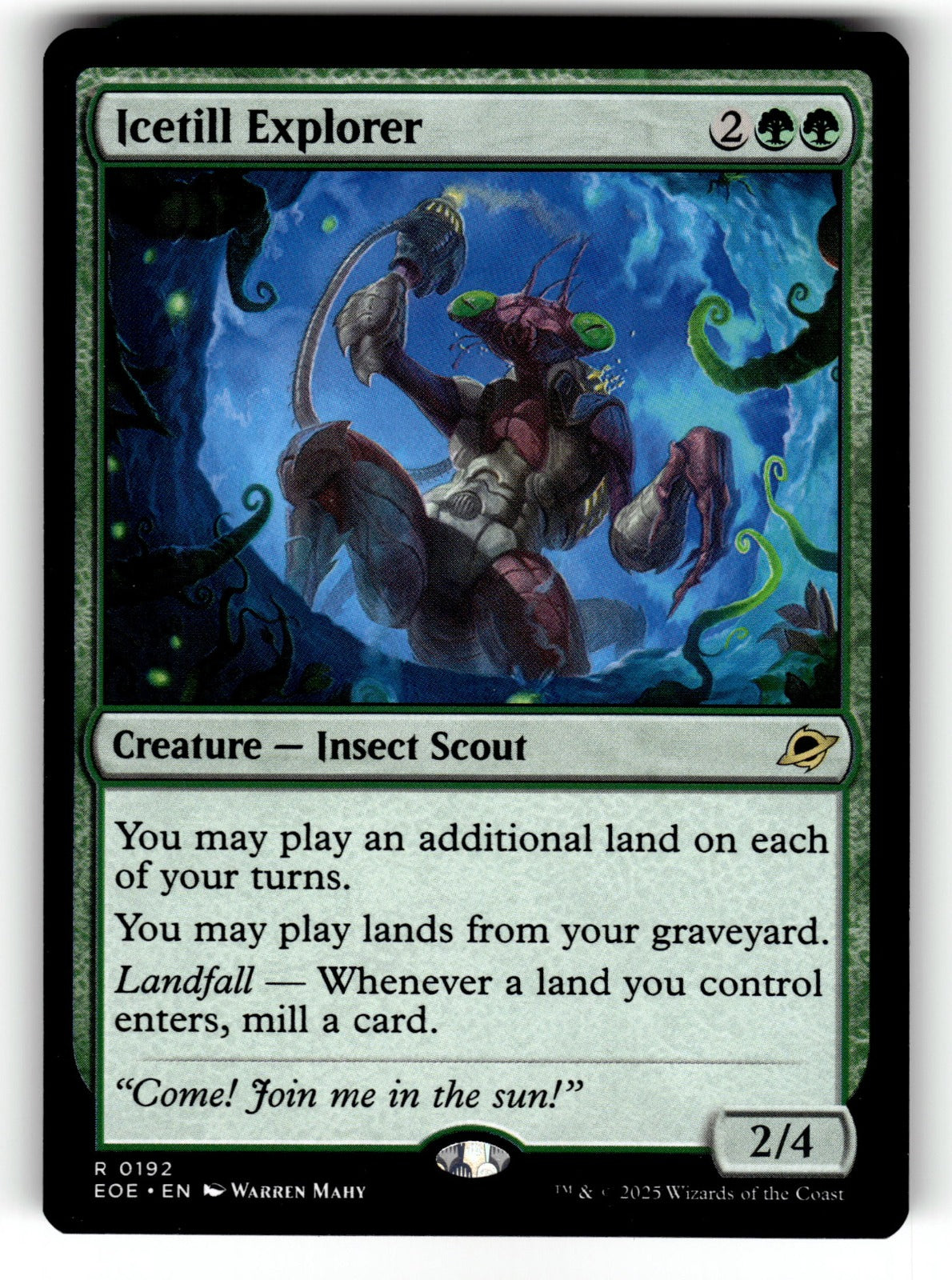 Icetill Explorer – 192 EOE: Edge of Eternities R NM