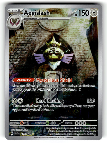 Aegislash – 210/182 PAR: SV04: Paradox Rift Illustration Rare HoloNM