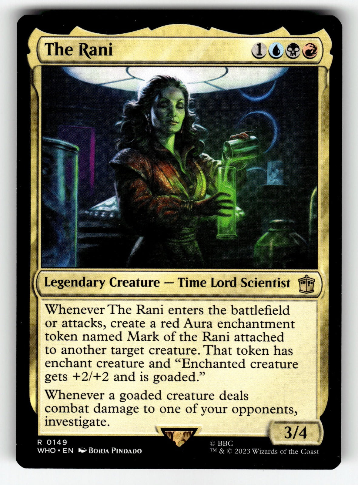The Rani – 149 WHO: Universes Beyond: Doctor Who R NM