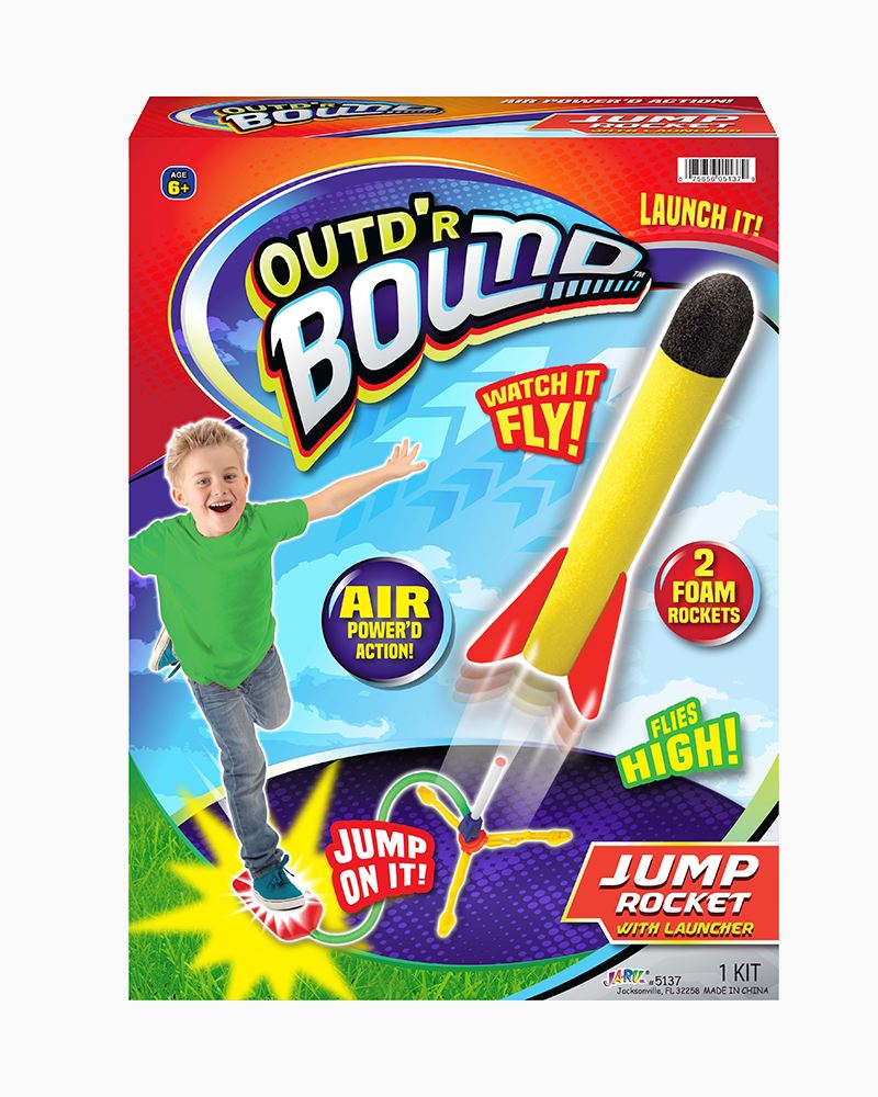 Ja-Ru Outd'r Bound Jump Rocket with Launcher