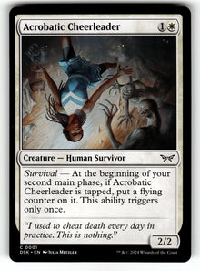 Acrobatic Cheerleader – 1 DSK: Duskmourn: House of Horror C NM