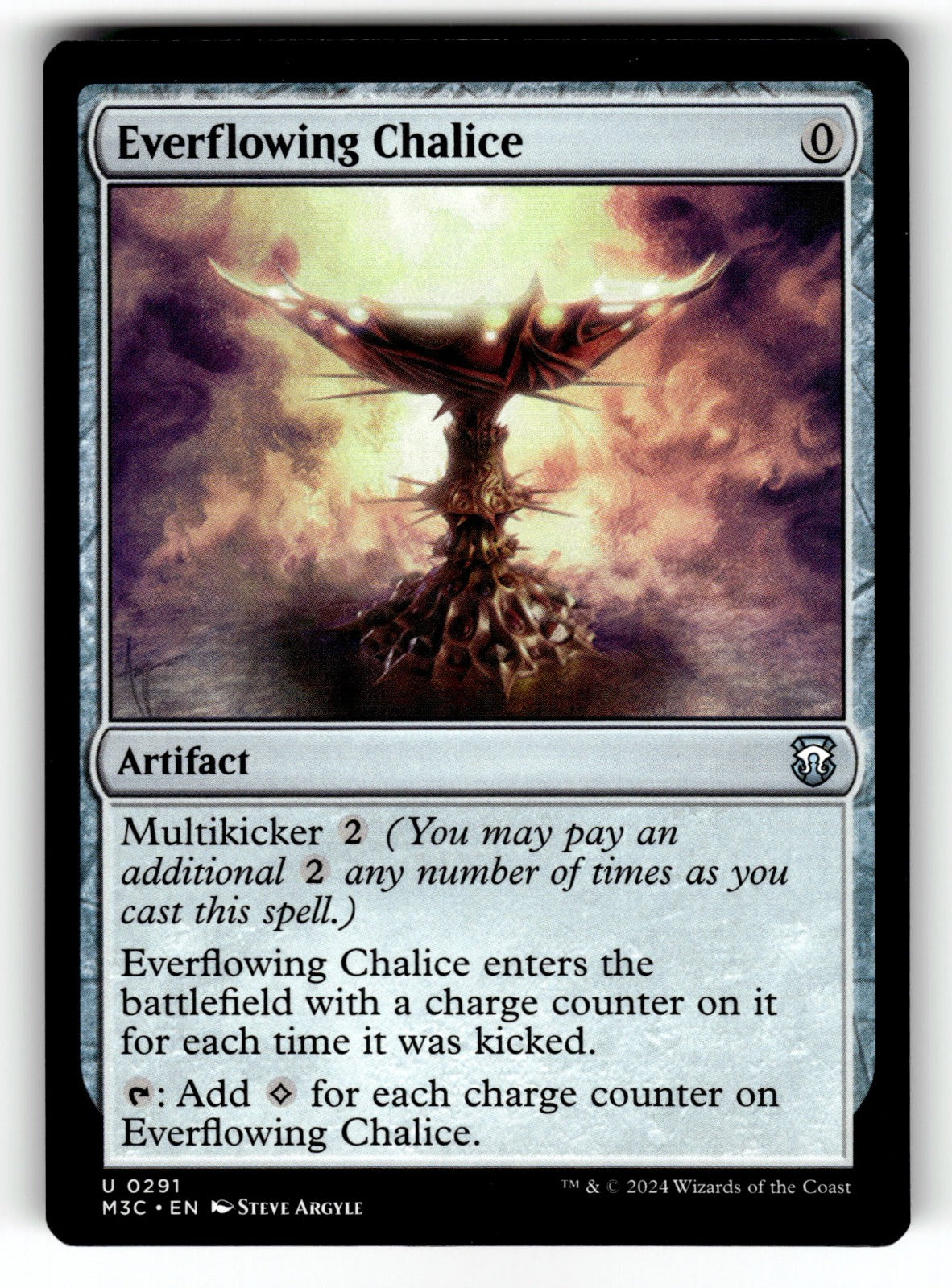 Everflowing Chalice – 291 M3C: Commander: Modern Horizons 3 U LP