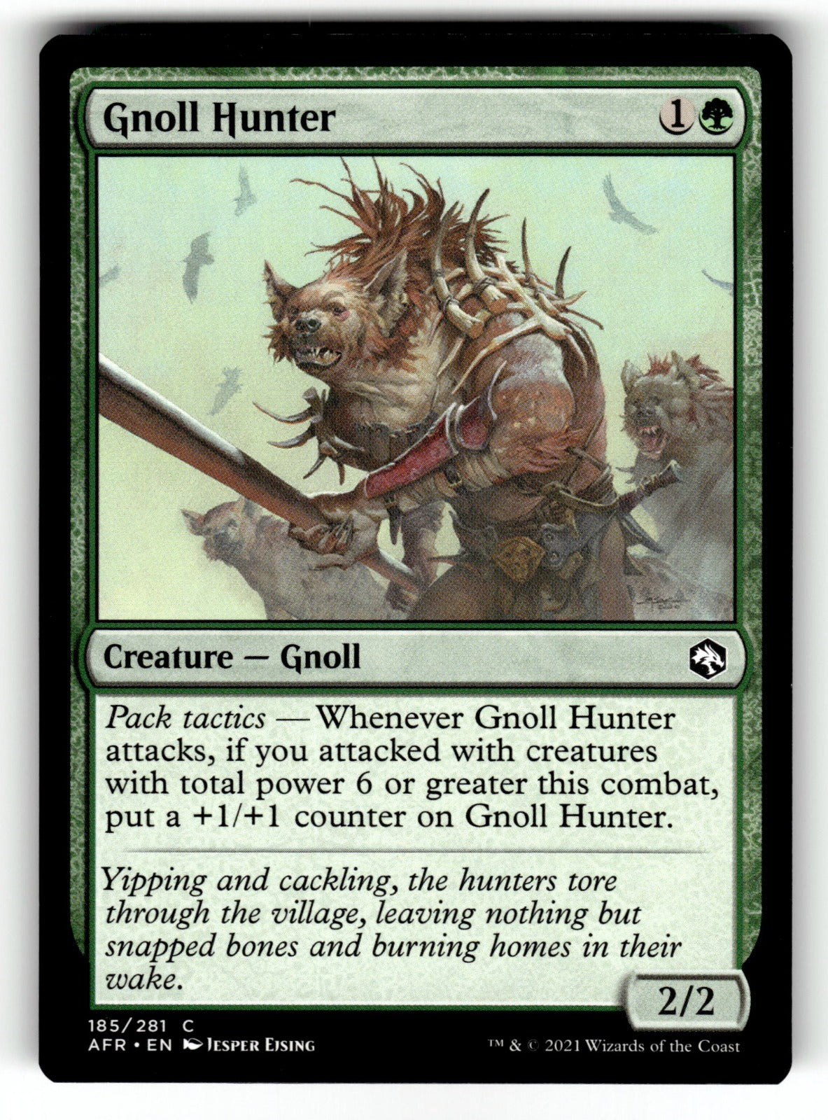 Gnoll Hunter – 185 AFR: Adventures in the Forgotten Realms C LP