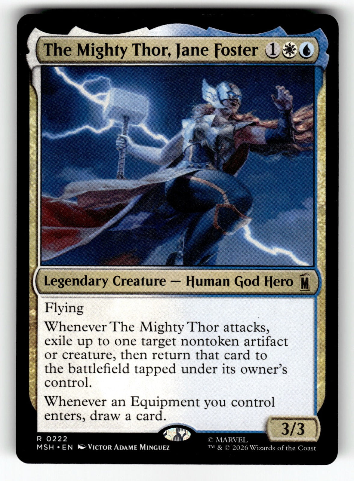 The Mighty Thor, Jane Foster – 222 MSH: Marvel Super Heroes R NM