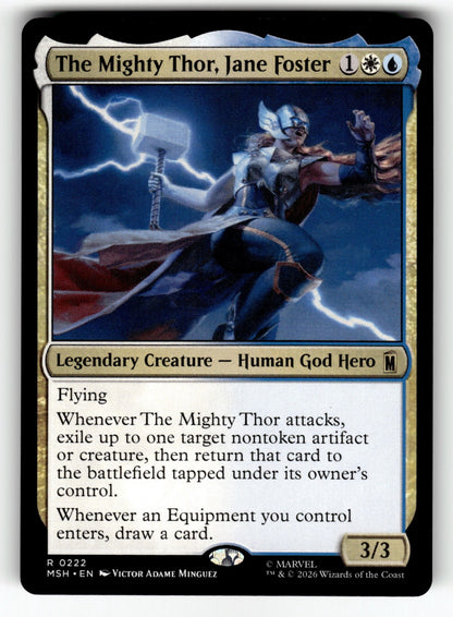 The Mighty Thor, Jane Foster – 222 MSH: Marvel Super Heroes R NM