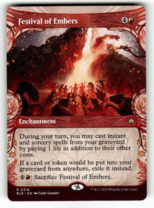 Festival of Embers (Showcase) – 316 BLB: Bloomburrow R NM