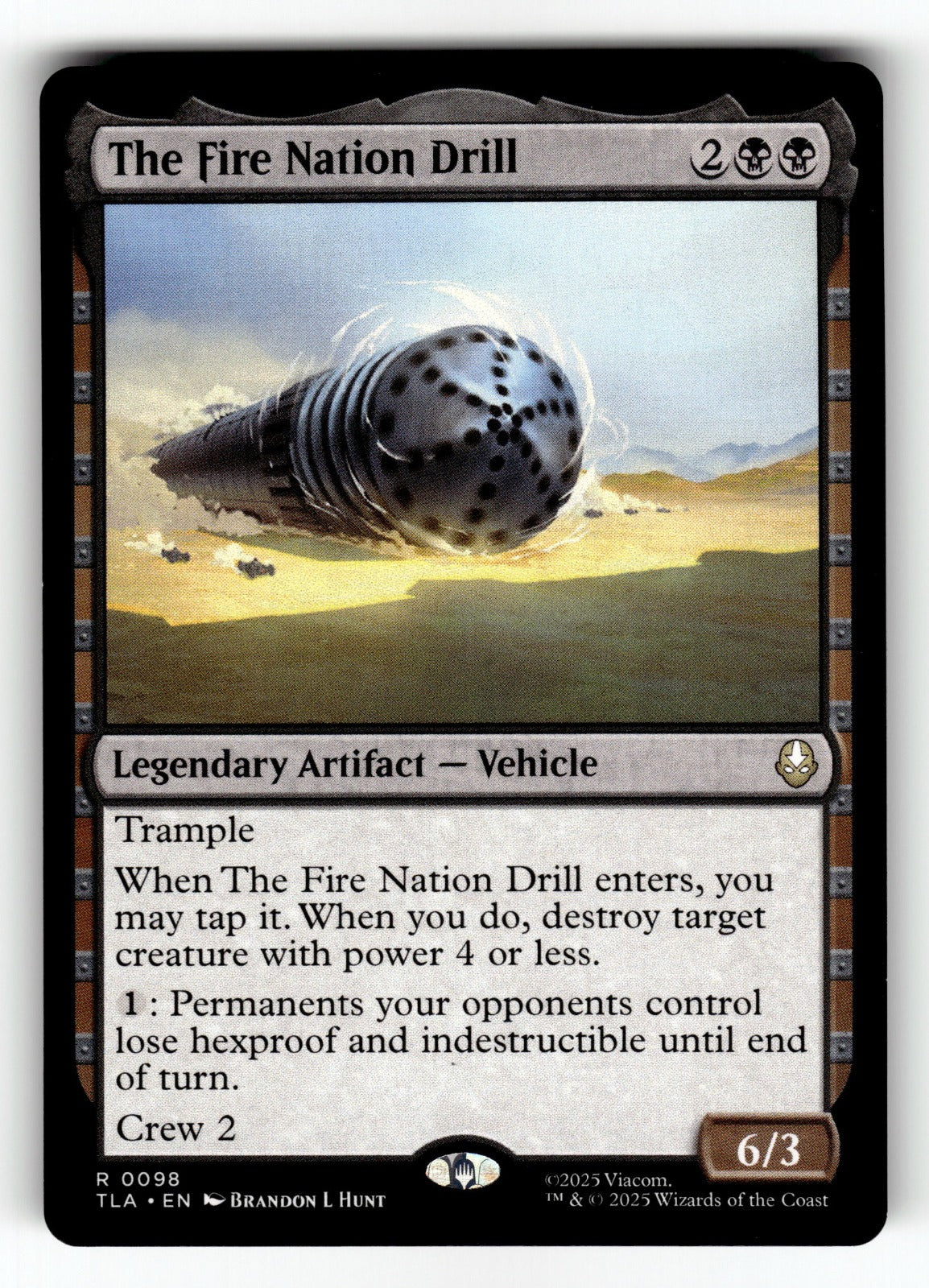 The Fire Nation Drill – 98 TLA: Avatar: The Last Airbender R NM
