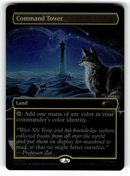 Command Tower () (Rainbow Foil) – 7063 SLD: Secret Lair Drop Series R Foil NM