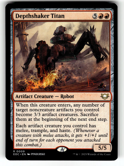 Depthshaker Titan – 9 EOC: Commander: Edge of Eternities R NM