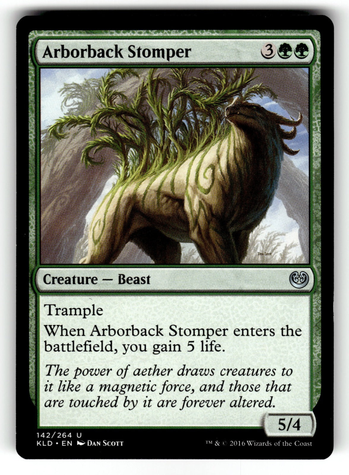 Arborback Stomper – 142 KLD: Kaladesh U LP
