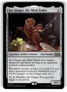 Syr Ginger, the Meal Ender – 252 WOE: Wilds of Eldraine R NM