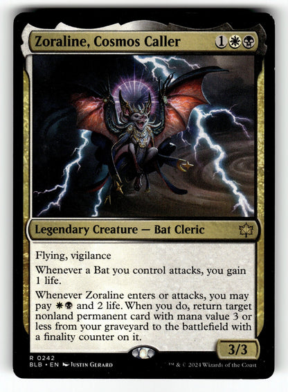 Zoraline, Cosmos Caller – 242 BLB: Bloomburrow R NM