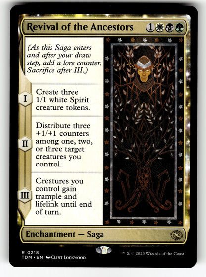 Revival of the Ancestors – 218 TDM: Tarkir: Dragonstorm R NM