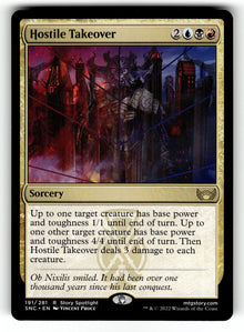 Hostile Takeover – 191 SNC: Streets of New Capenna R NM