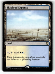 Skycloud Expanse – 332 BLC: Commander: Bloomburrow R LP